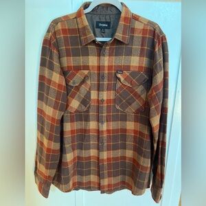 Brixton Plaid Flannel Shacket
